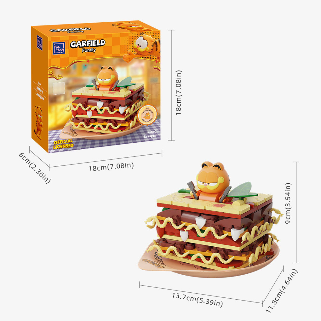 Конструктор Pantasy Garfield -Foodie - Лазанья (86807) - зображення 6
