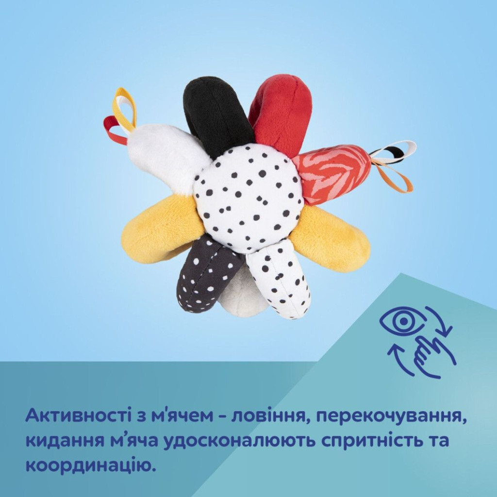 Брязкальце Canpol м'ячик з пищалкою BabiesBoo (68/089) - изображение 11