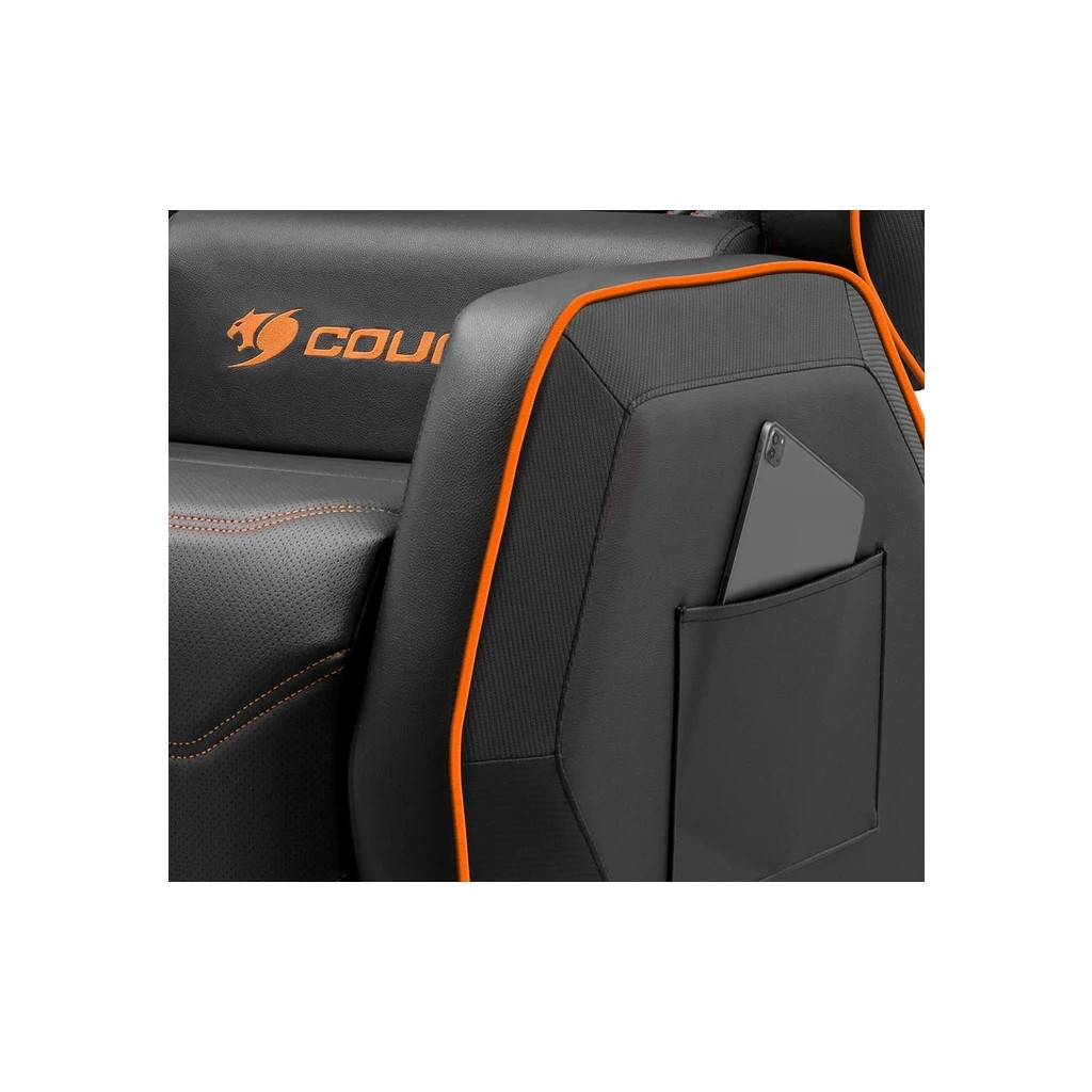 Крісло ігрове Cougar Ranger S Black/Orange - зображення 8