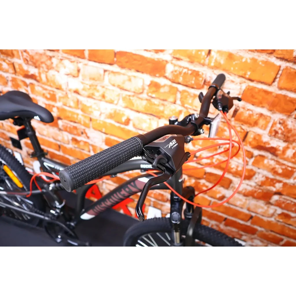 Велосипед Discovery Rocket AM DD 24" 15" ST 2024 Чорно-червоний (OPS-DIS-24-354) - зображення 4