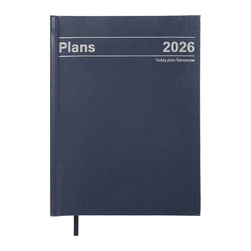 Тижневик Buromax датований 2026 STYLE, А5 синій (BM.21120-02) - изображение 1