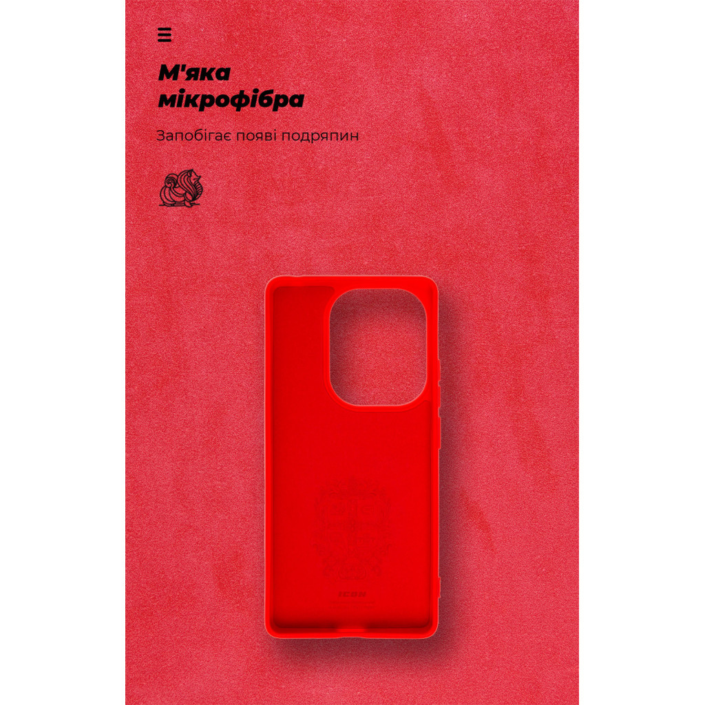 Чохол до мобільного телефона Armorstandart ICON Case Xiaomi Poco M6 Pro 4G Red (ARM74149) - зображення 4