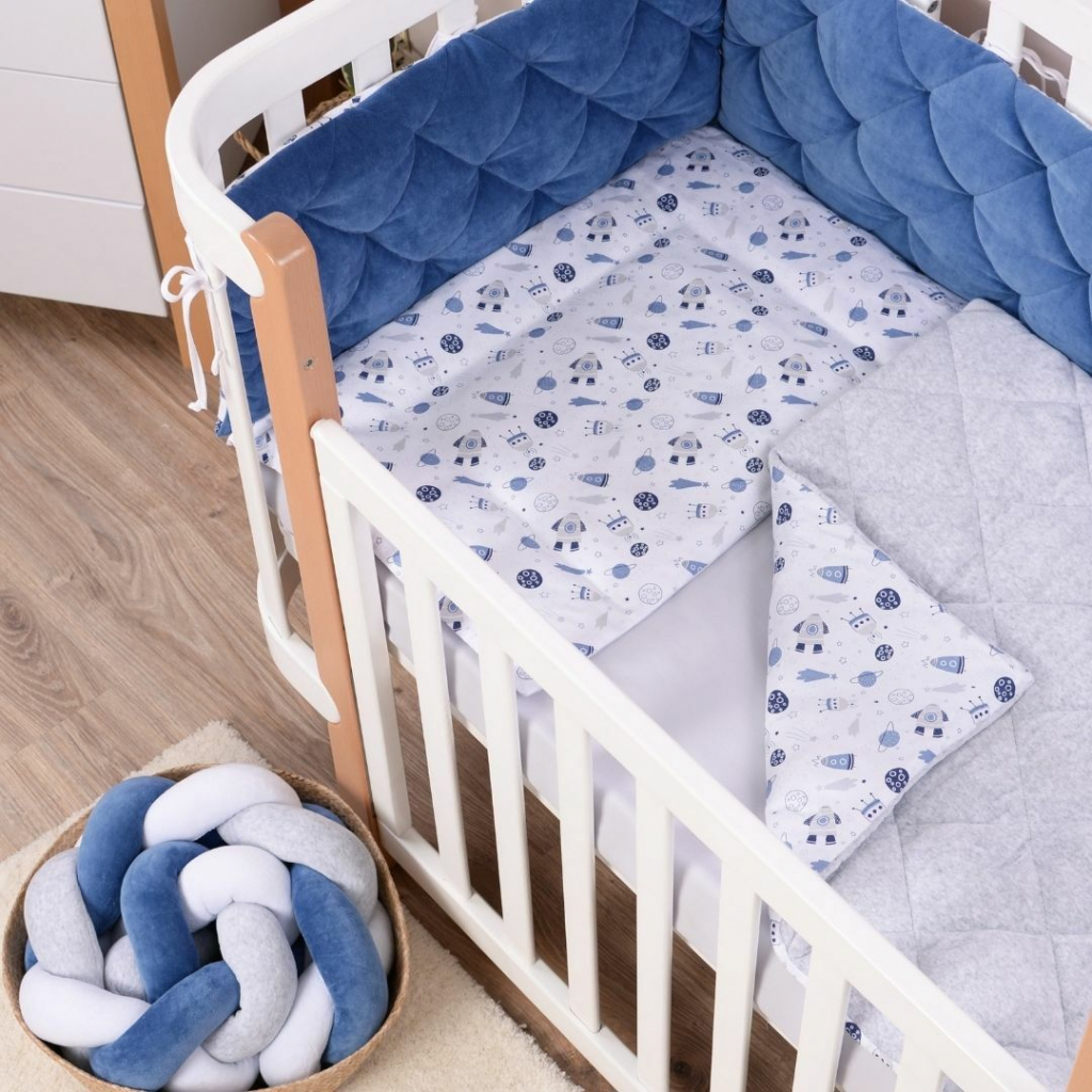 Дитячий постільний набір Верес Velour Cosmos (5од.) (218.07) - зображення 1