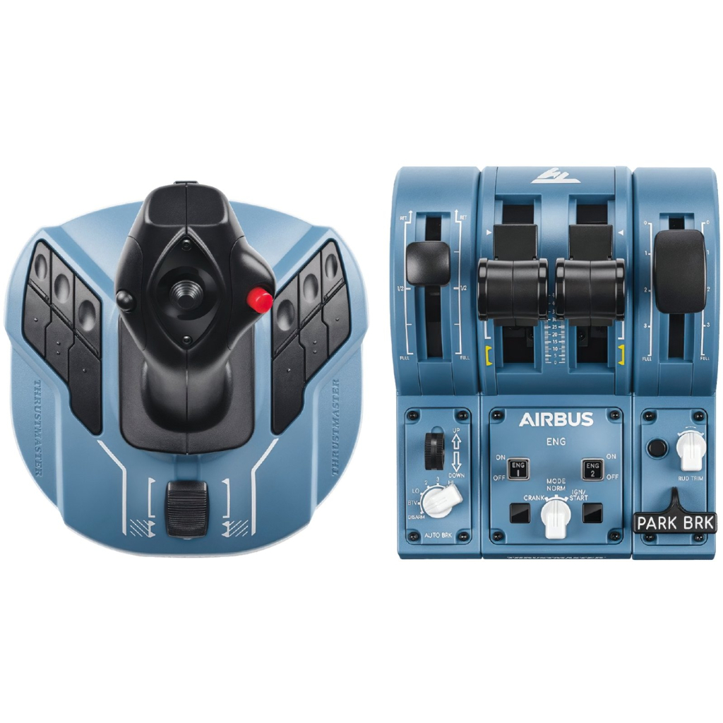 Геймпад ThrustMaster З важелем керування двигуном для PC\Xbox TCA Captain Pack x Airbus (4460217) - зображення 3
