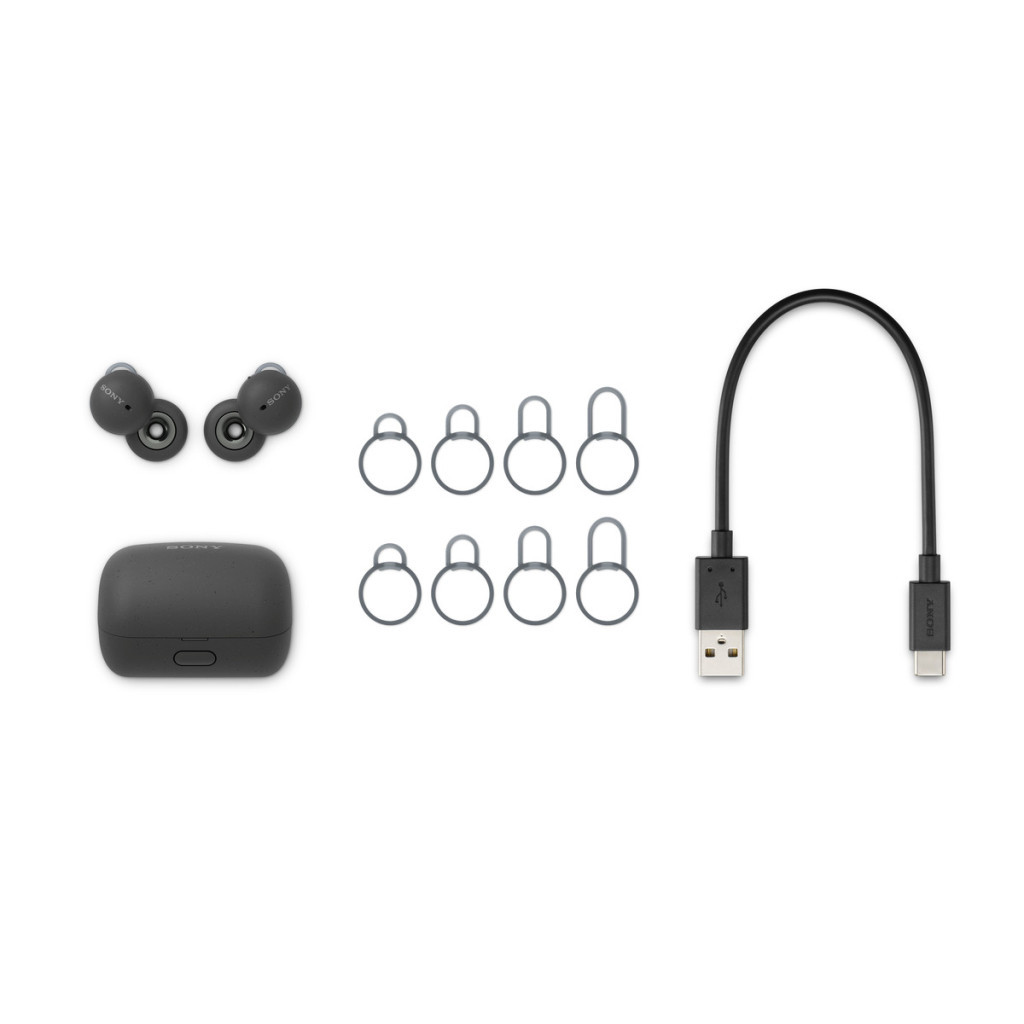 Навушники Sony LinkBuds Grey (WFL900H.CE7) - зображення 10