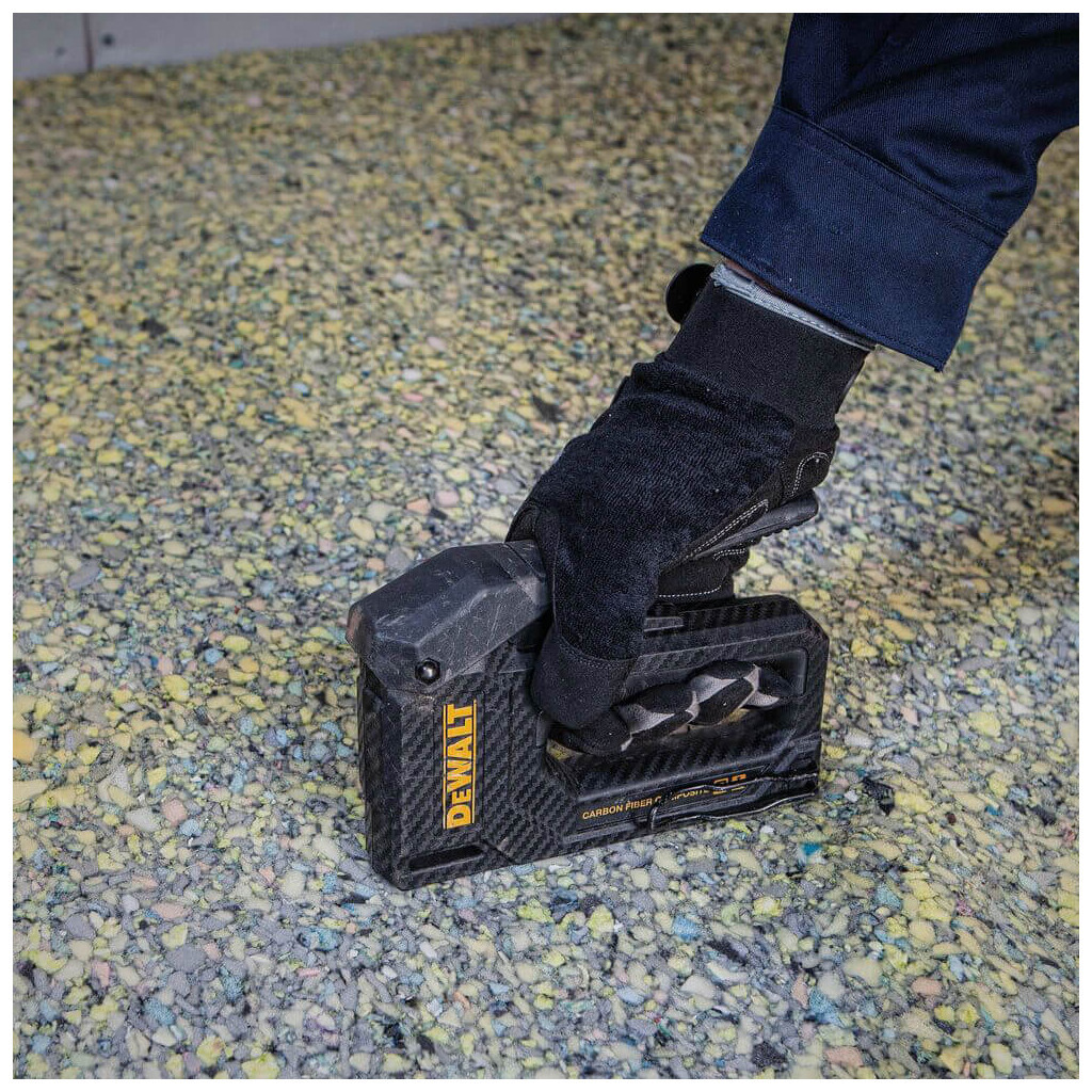Степлер будівельний DeWALT CARBON FIBRE для скоб типу "G" 6-14мм, цвяхів типу "J" 12, 15мм. (DWHT80276-0) - зображення 5