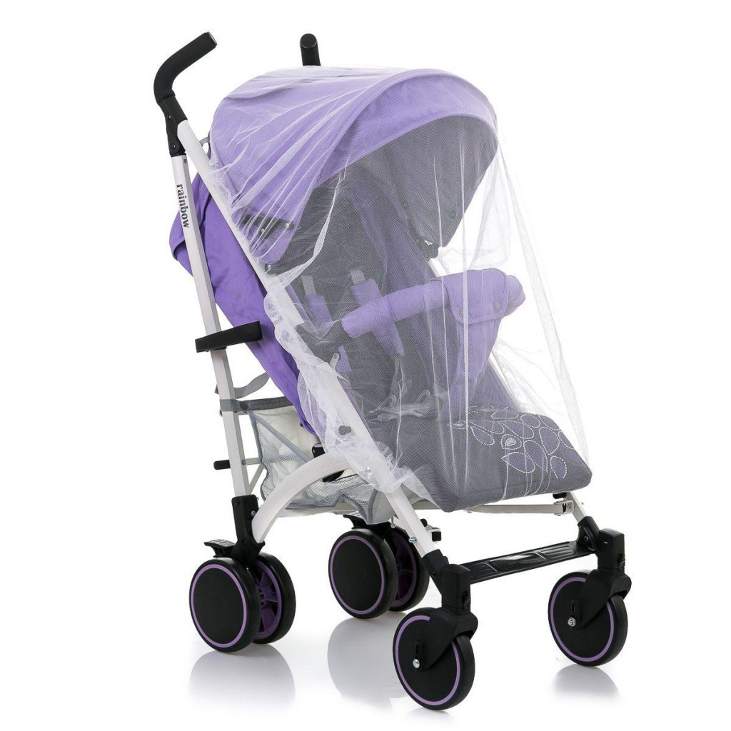 Коляска BabyHit Rainbow D200 Violet Grey (30 197) - зображення 8