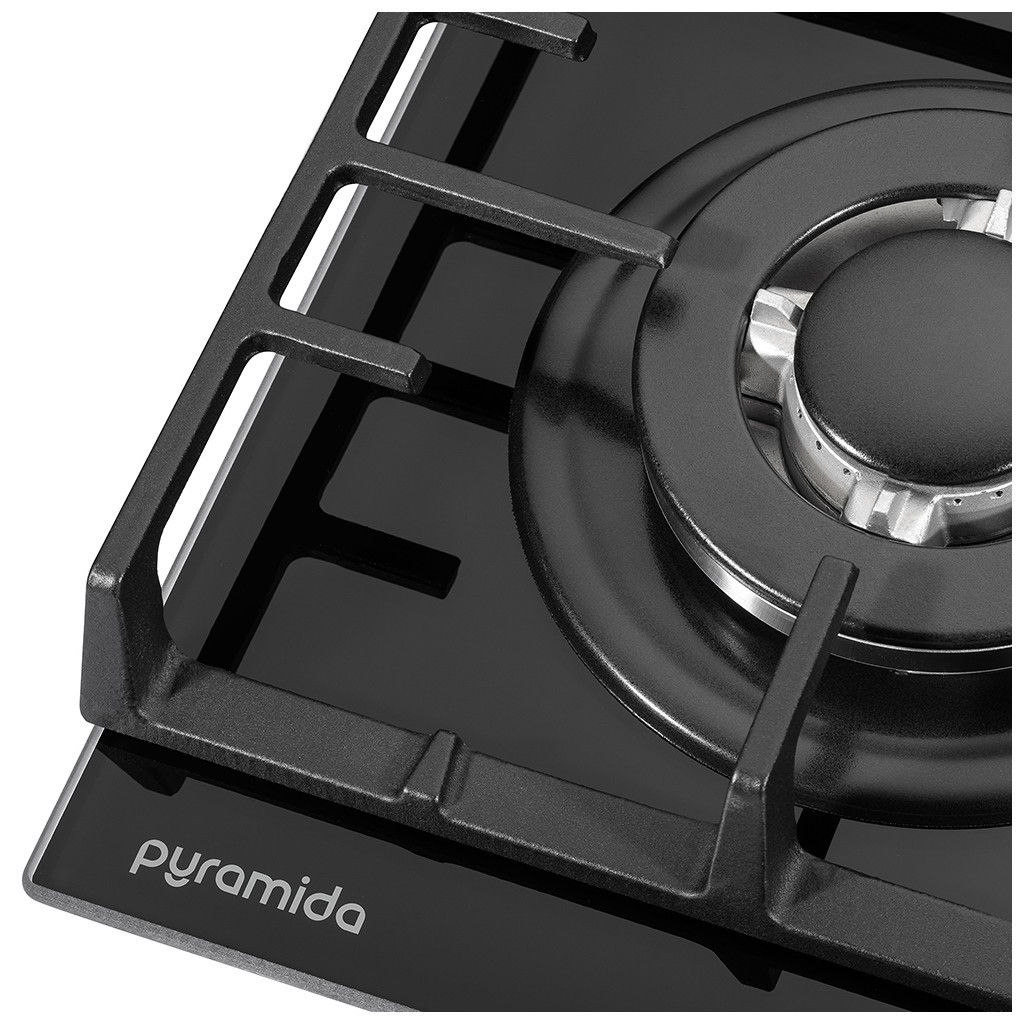 Варочна поверхня Pyramida PFG 604 T BL B - зображення 6