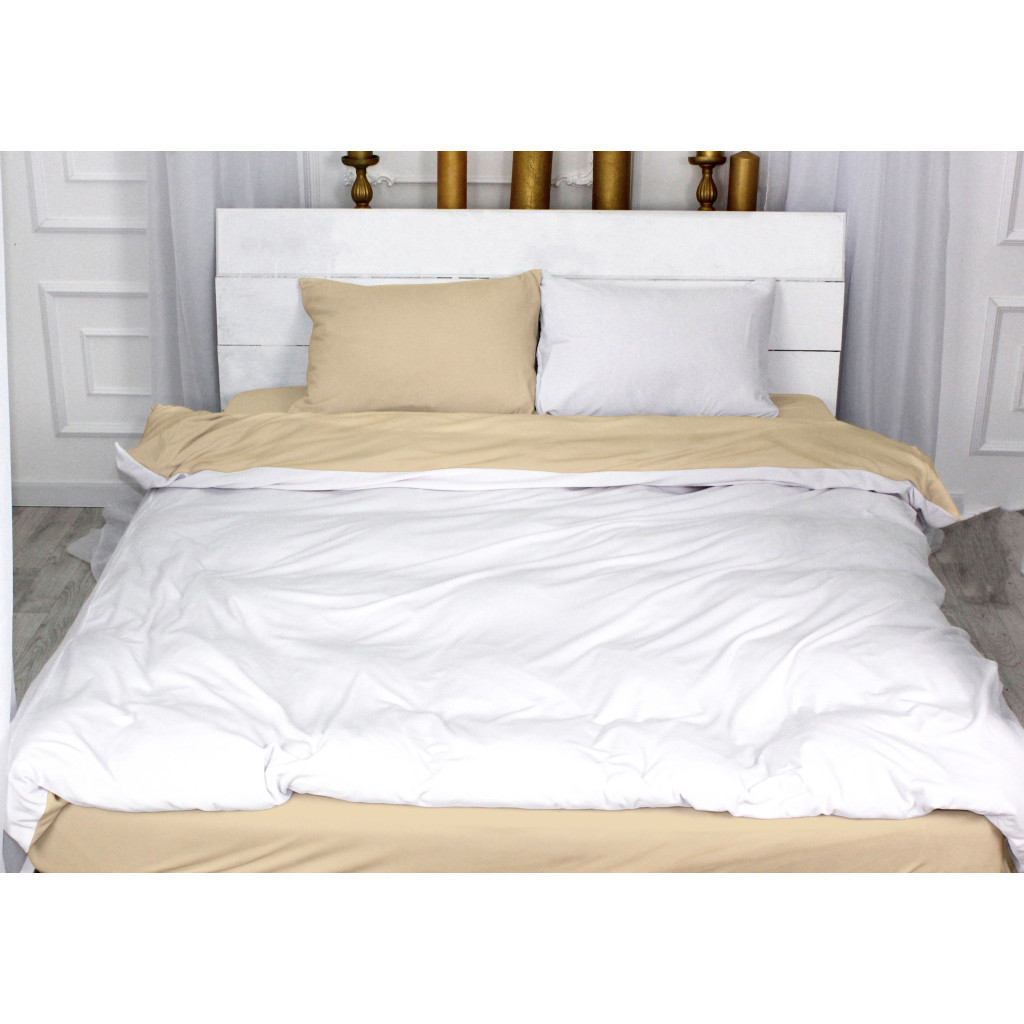 Постільна білизна MirSon Велюр Winter Terry 28-0010 Flax Сімейний (2200004012476) - зображення 3