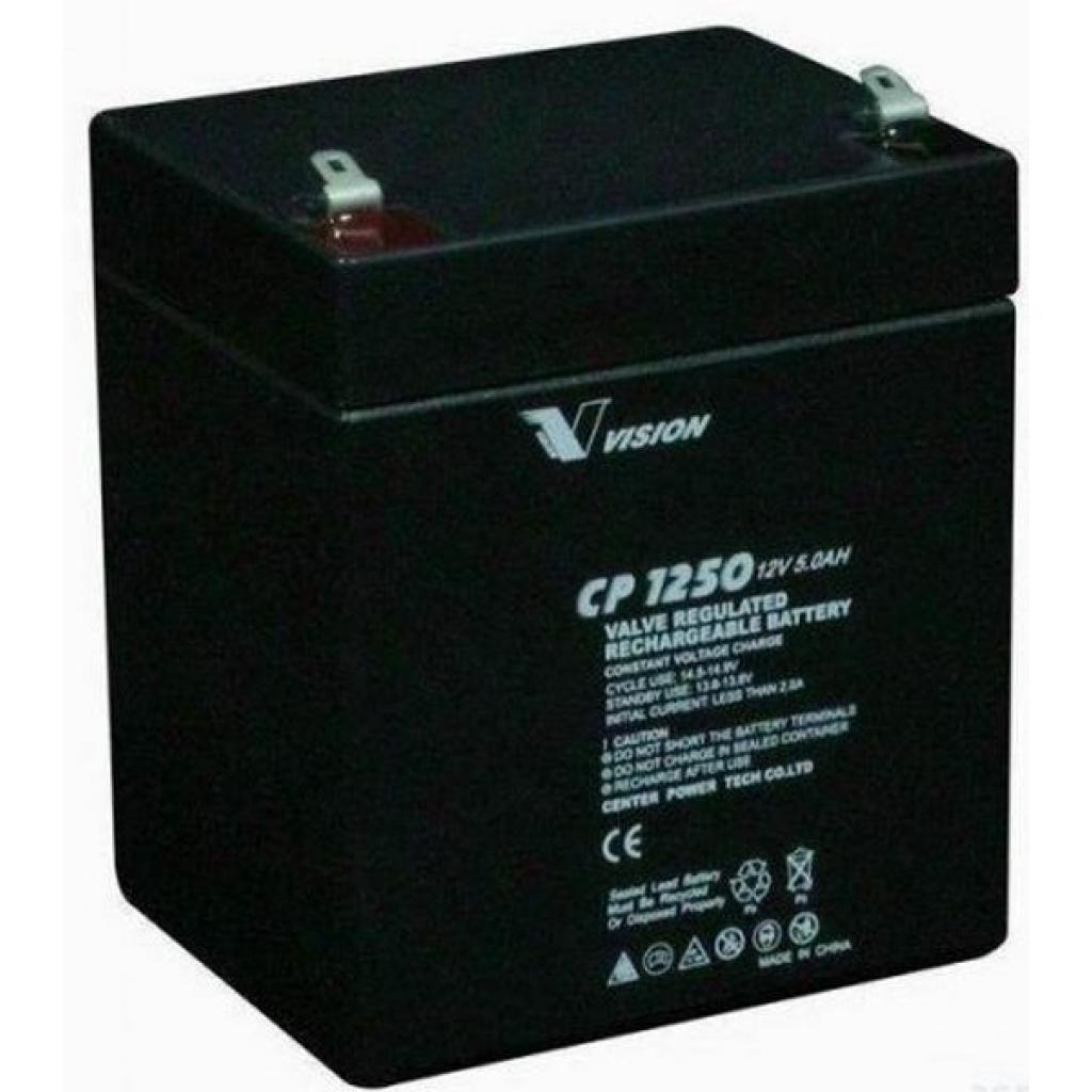 Батарея до ДБЖ Vision CP 12V 5Ah (CP1250AY) - зображення 1