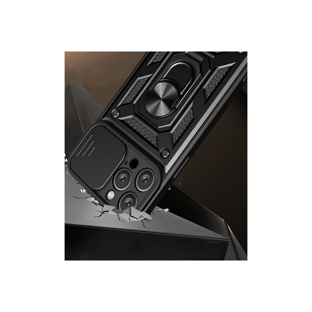 Чохол до мобільного телефона BeCover Military Apple iPhone 14 Pro Max Black (708176) - зображення 4