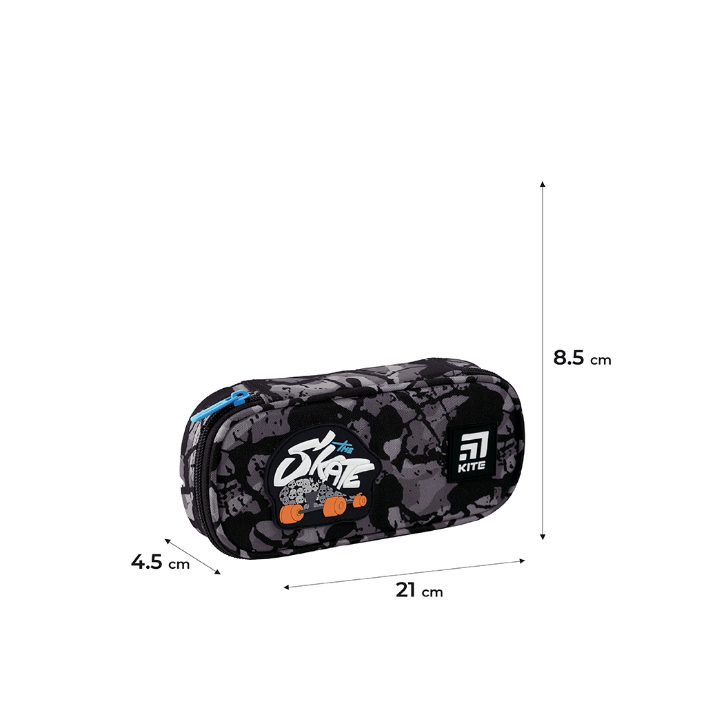 Пенал Kite Skate Сірий (K24-662-6) - зображення 2