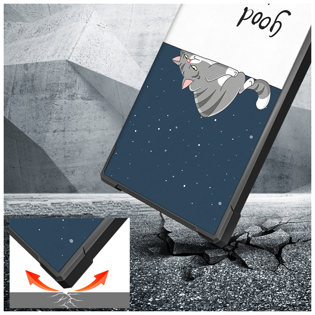 Чохол до електронної книги BeCover Ultra Slim Origami PocketBook 743G InkPad 4/InkPad Color 2/InkPad Color 3 (7.8") Good Night (713088) - зображення 4