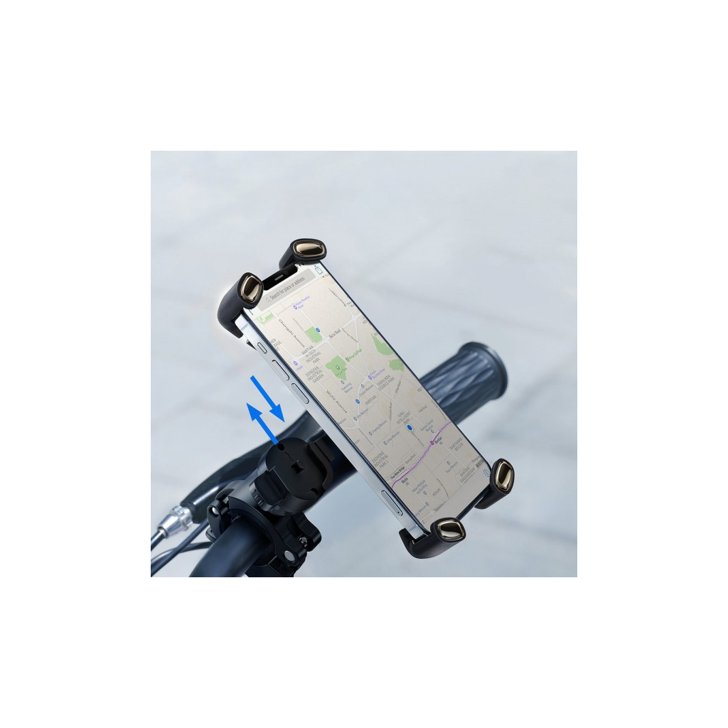 Тримач для смартфонів Baseus 4.7-6.5" Quick to take (for bicycle and Motorcycle) (SUQX-01) - изображение 10