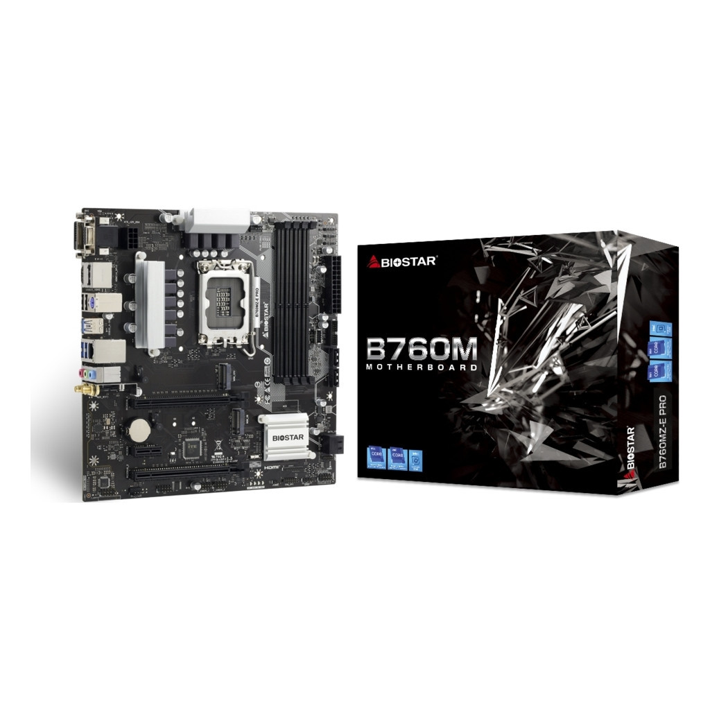 Материнська плата Biostar B760MZ-E PRO - зображення 4