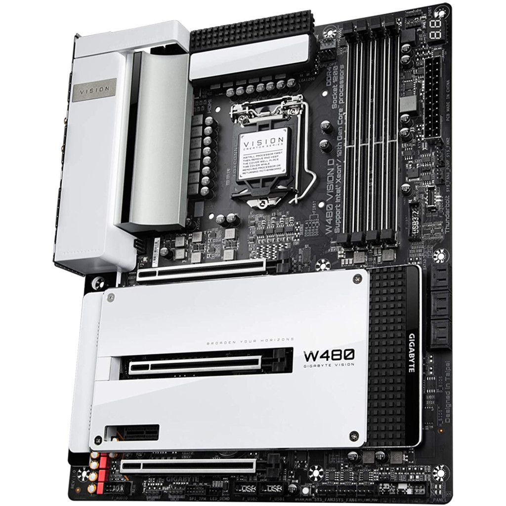 Серверна материнська плата GIGABYTE W480 VISION D (W480_VISION_D) - зображення 3