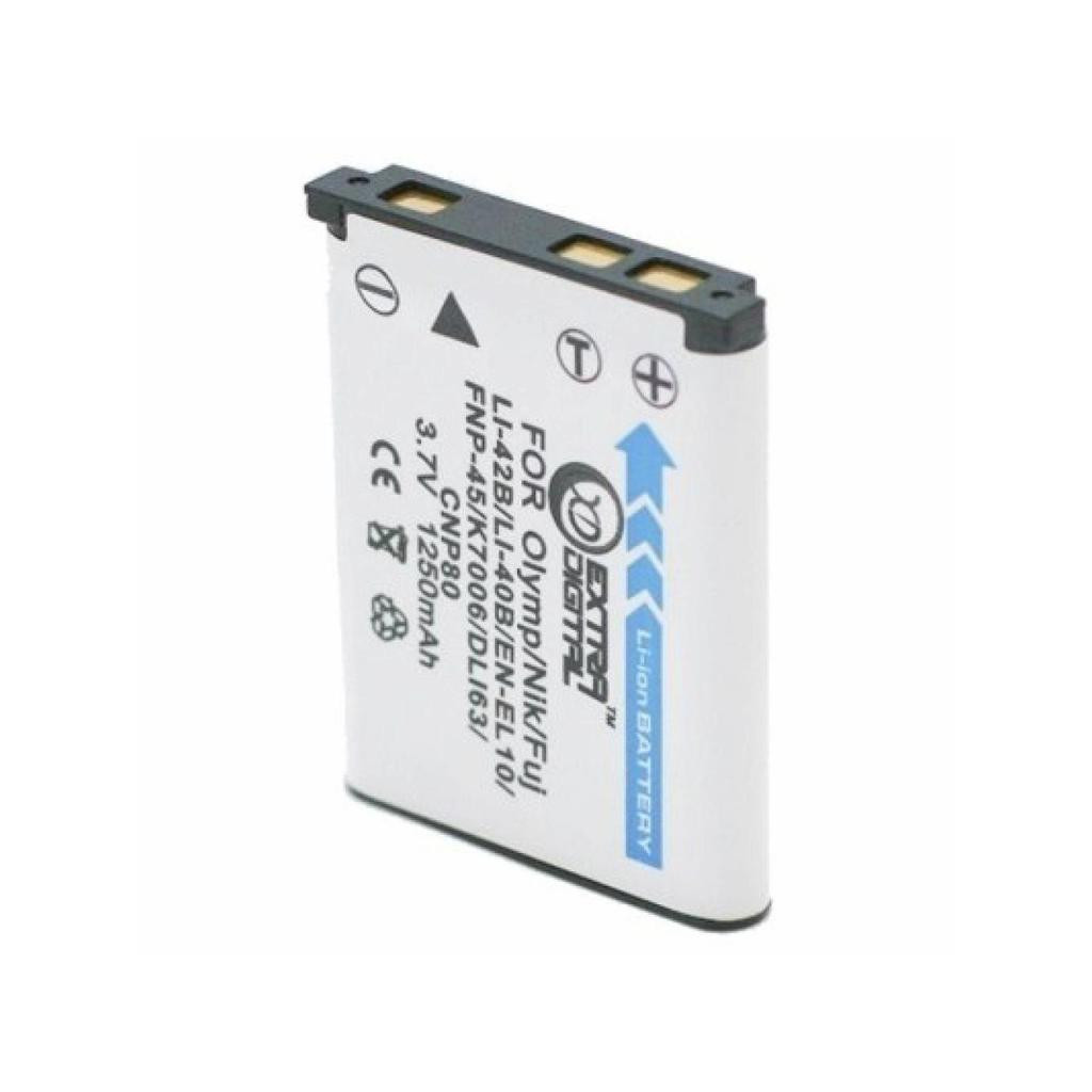 Акумулятор до фото/відео Extradigital Olympus Li-40B, Li-42B (BDO2538) - зображення 2