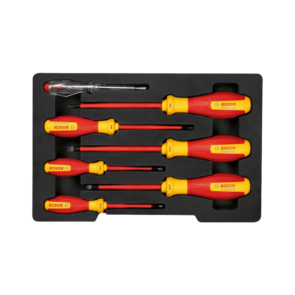 Набір викруток Bosch Professional, (SL/PH), VDE, 7 шт (1.600.A02.NF7) - зображення 3