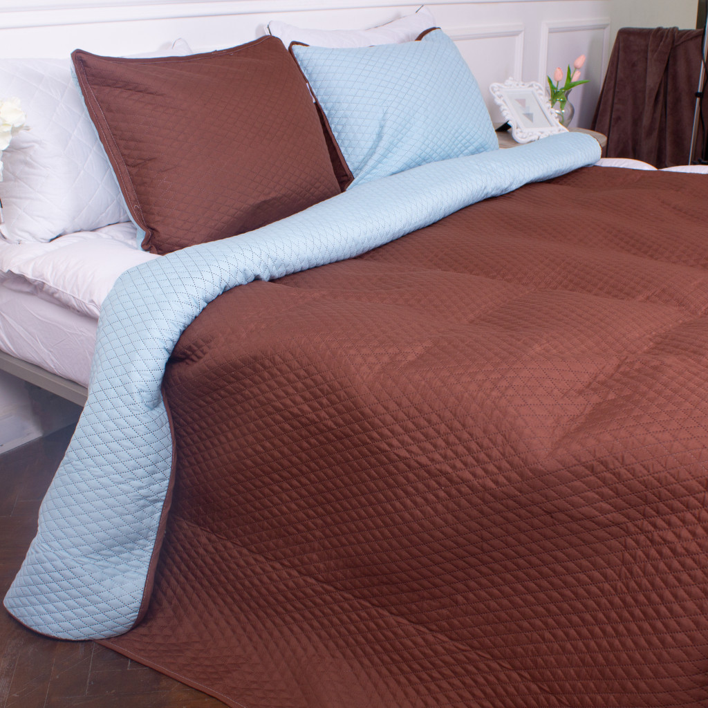 Покривало MirSon набір Great Line №7041 Begonia 180х210 + 2 наволочки (2200005377710) - зображення 2