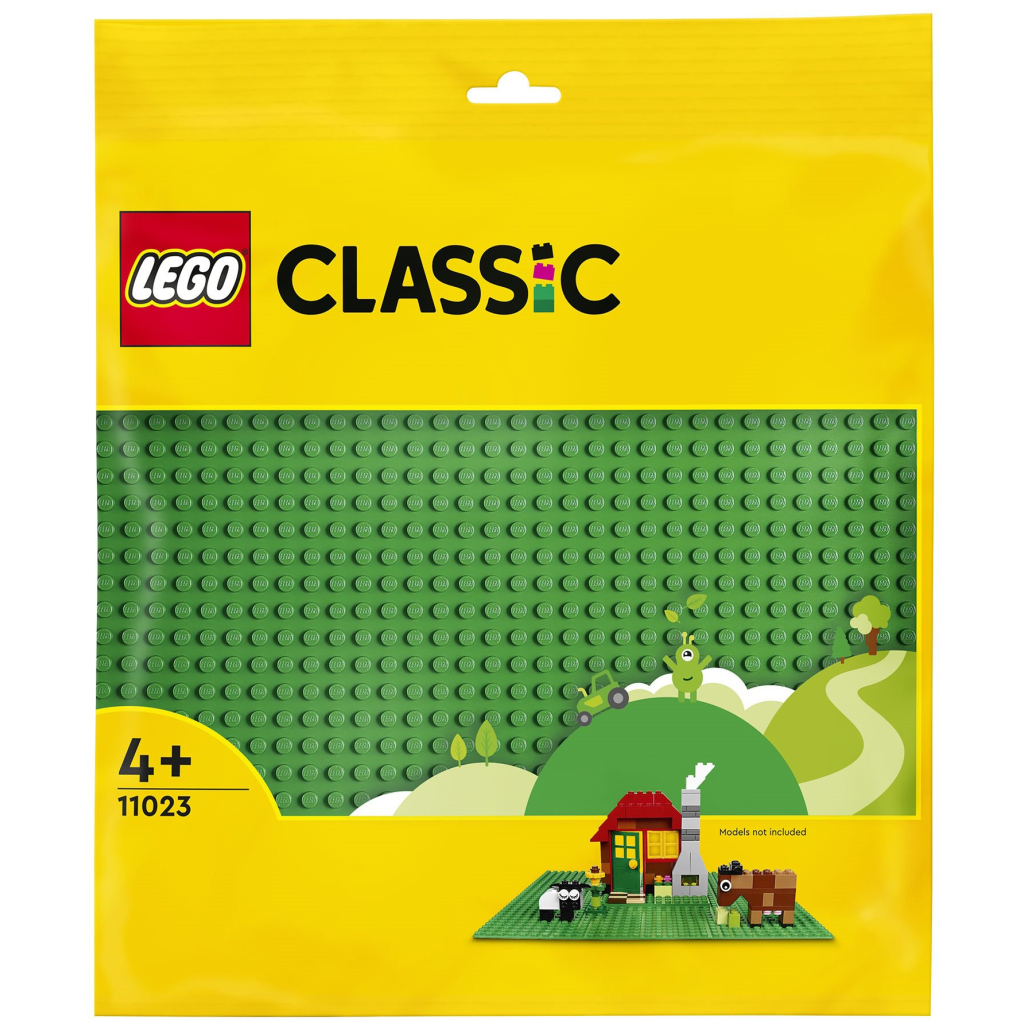 Конструктор LEGO Classic Базова пластина зеленого кольору (11023) - зображення 5