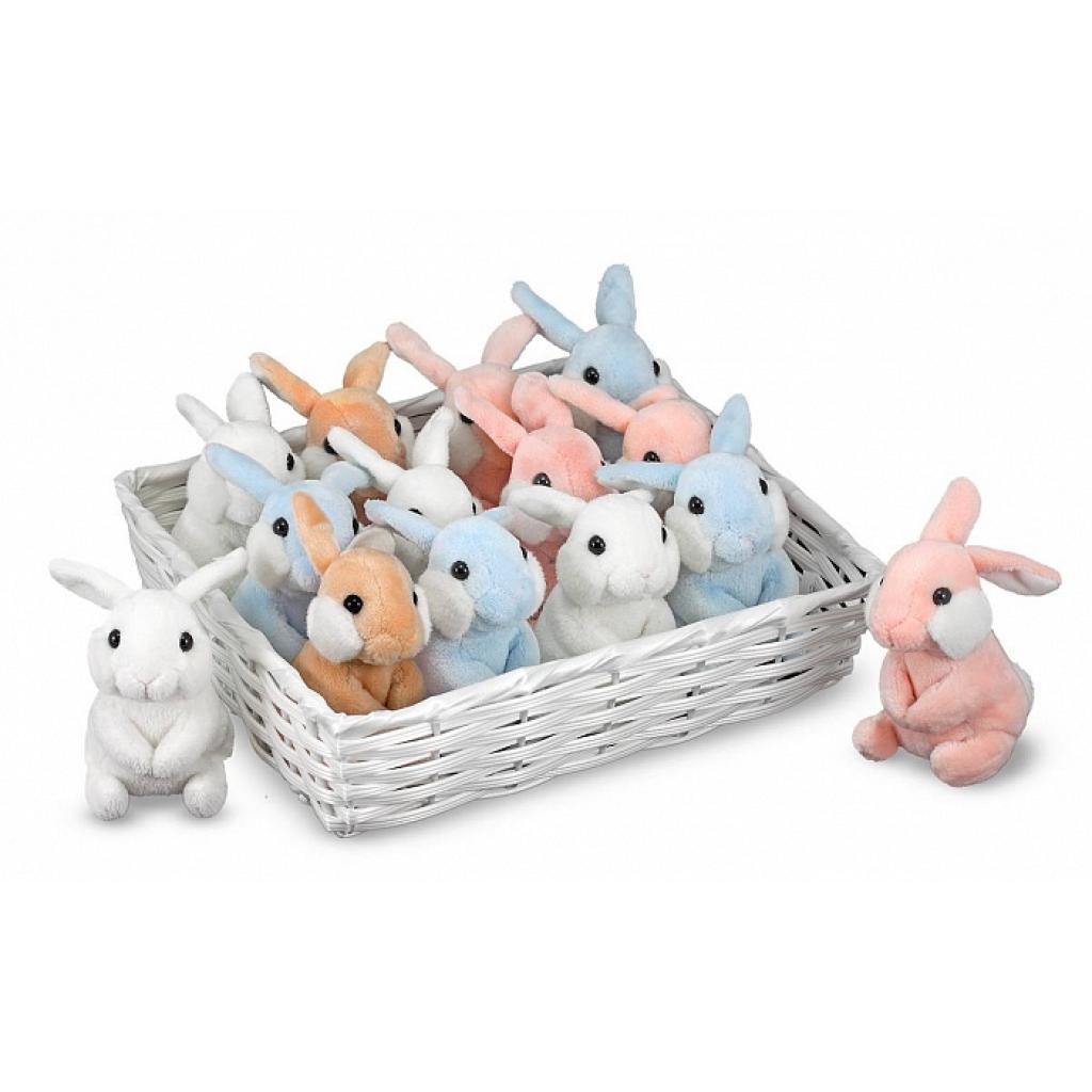 М'яка іграшка Melissa&Doug Плюшеві кролики-малюки стрибунці (MD7675) - зображення 1