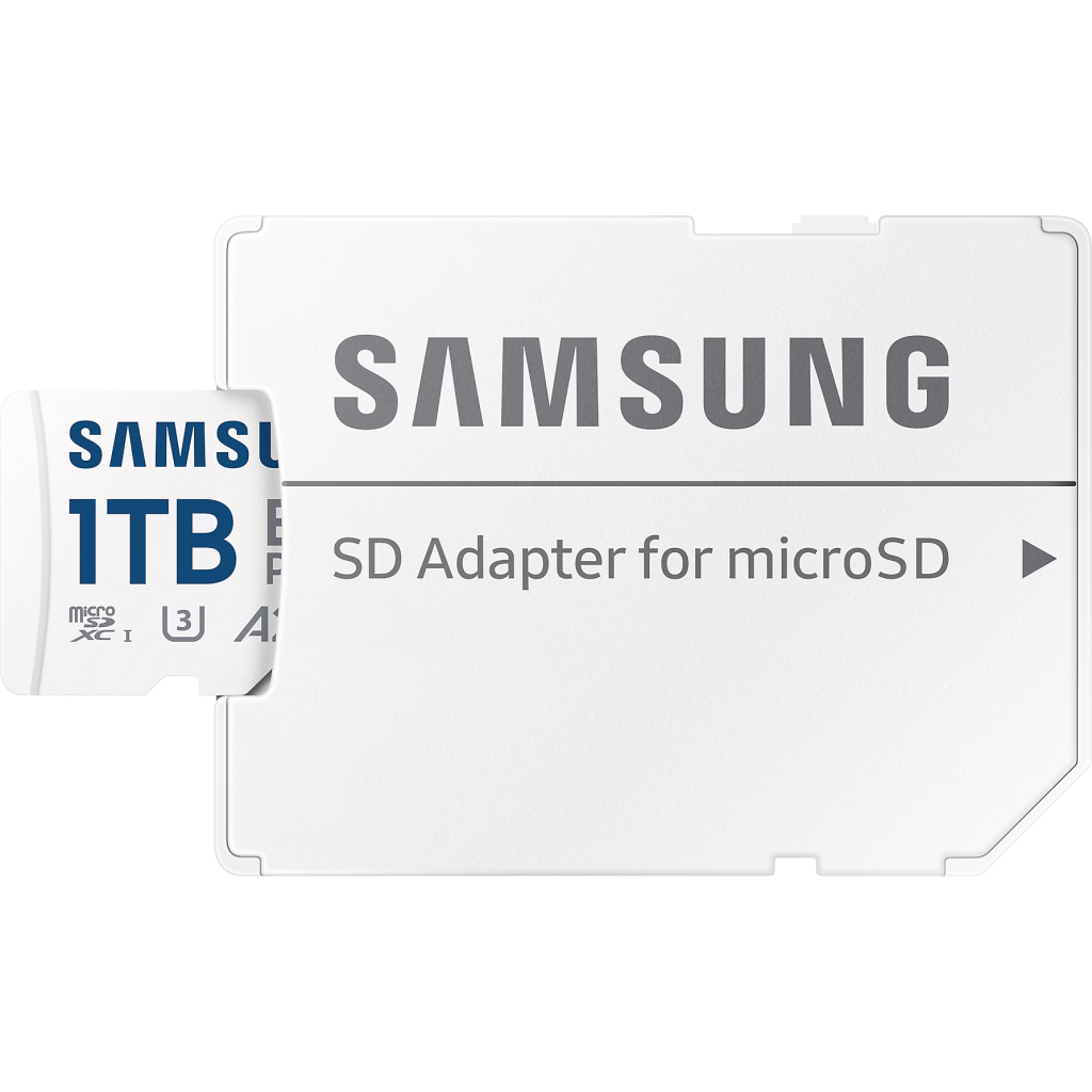 Карта пам'яті Samsung 1TB microSDXC Class UHS-I U3 V30 A2 EVO Plus + SD Adapter (MB-MC1T0SA/EU) - зображення 4