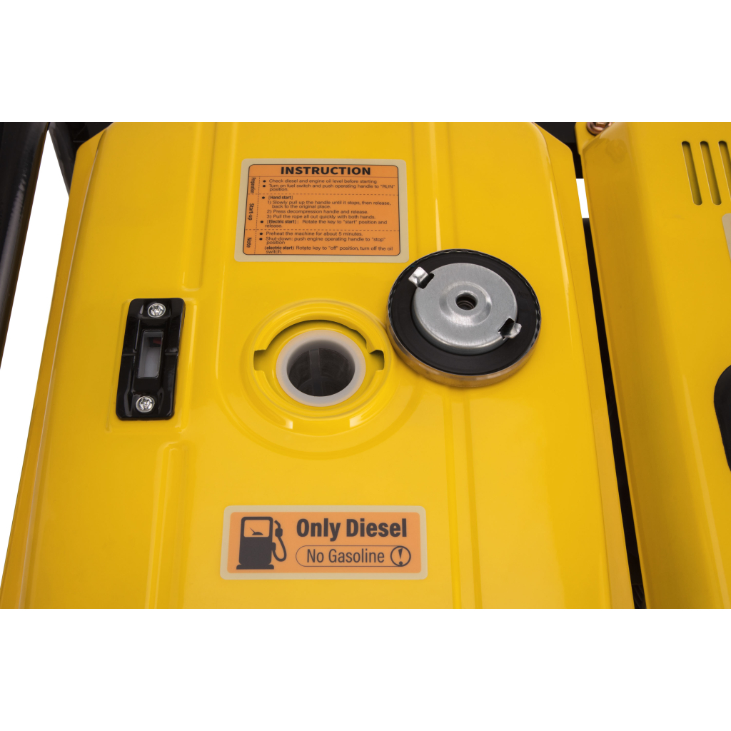 Генератор 2E Diesel, 3 фази, 6/6.6кВт, ручний/електростарт, AVR (2E-BSD7000TXE) - зображення 9