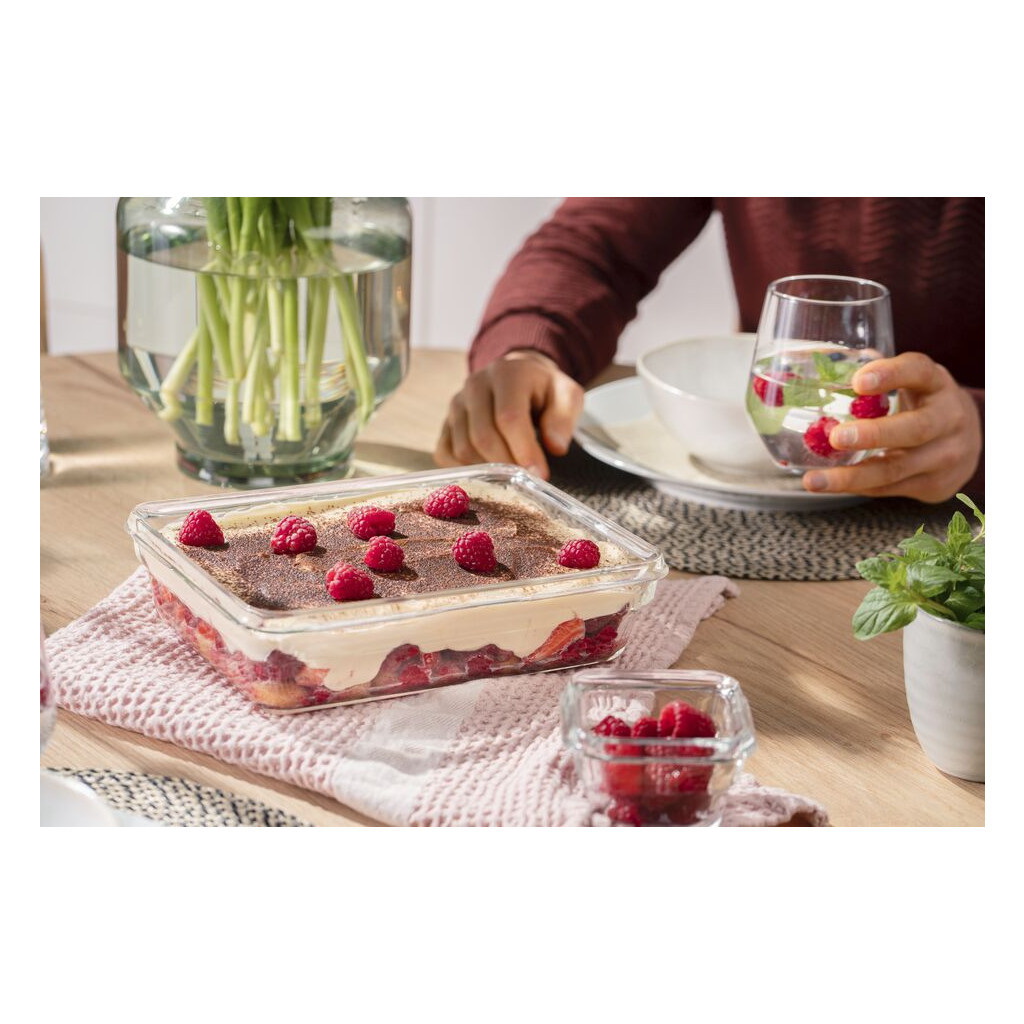 Харчовий контейнер Tefal Masterseal Glass Red 2 л (N1041110) - зображення 10