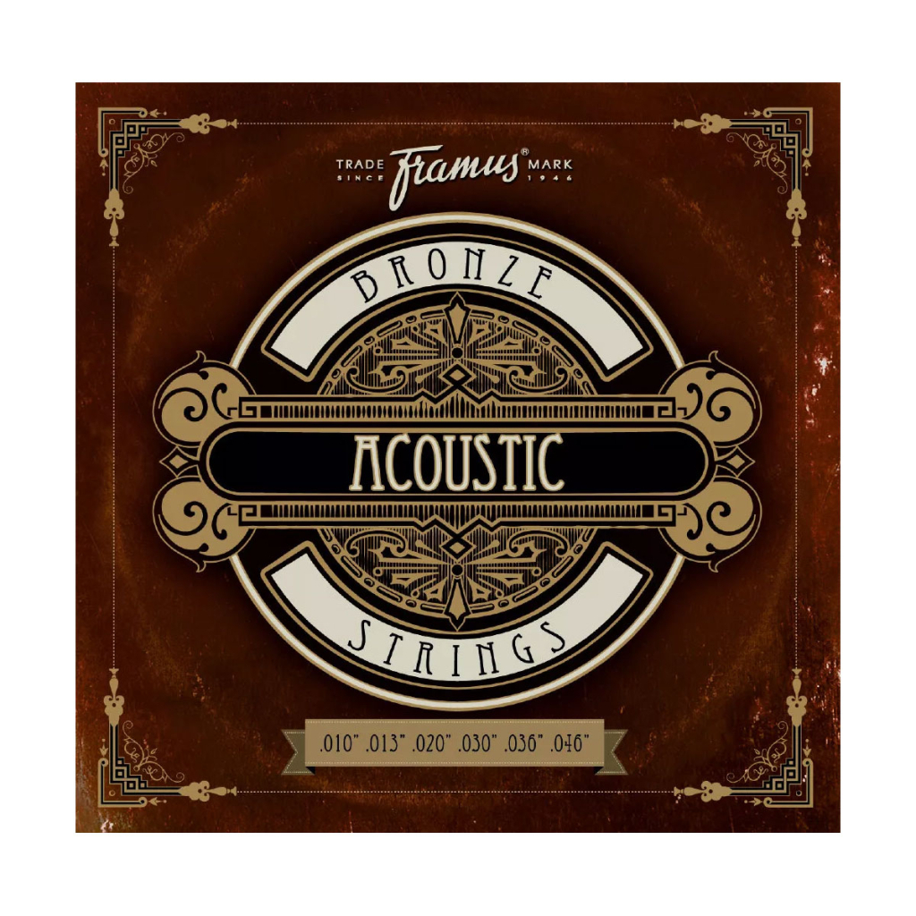 Струни для гітари Framus Bronze Extra Light (10-46) (48210 EL) - зображення 1