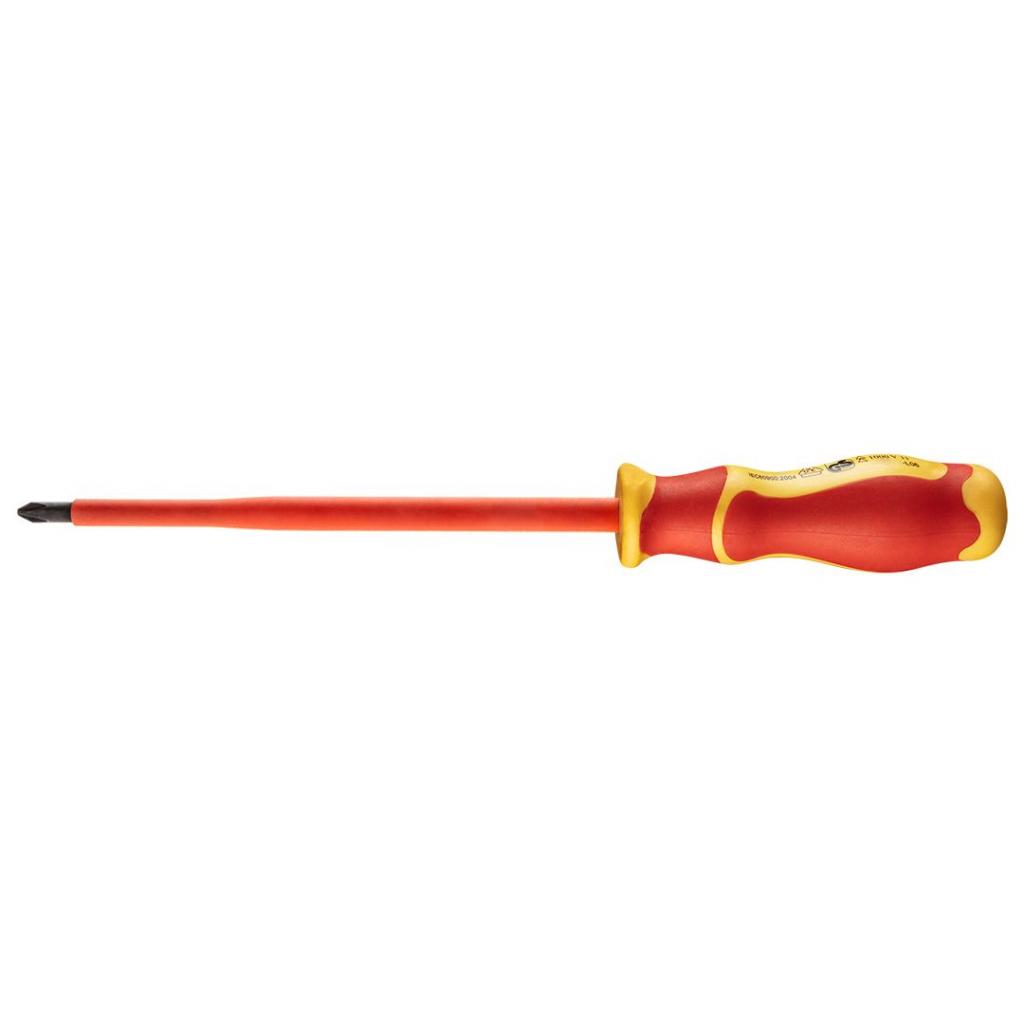 Викрутка Neo Tools PH2x6x175 mm, 1000 В (04-140) - зображення 1