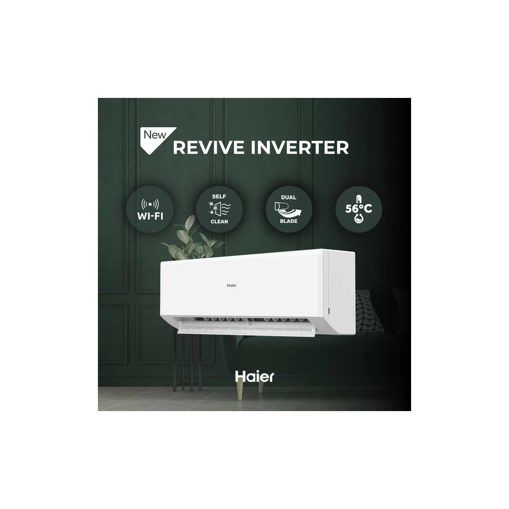Кондиціонер Haier AS25RHBHRA/1U25YERFRA Revive Inverter - зображення 6