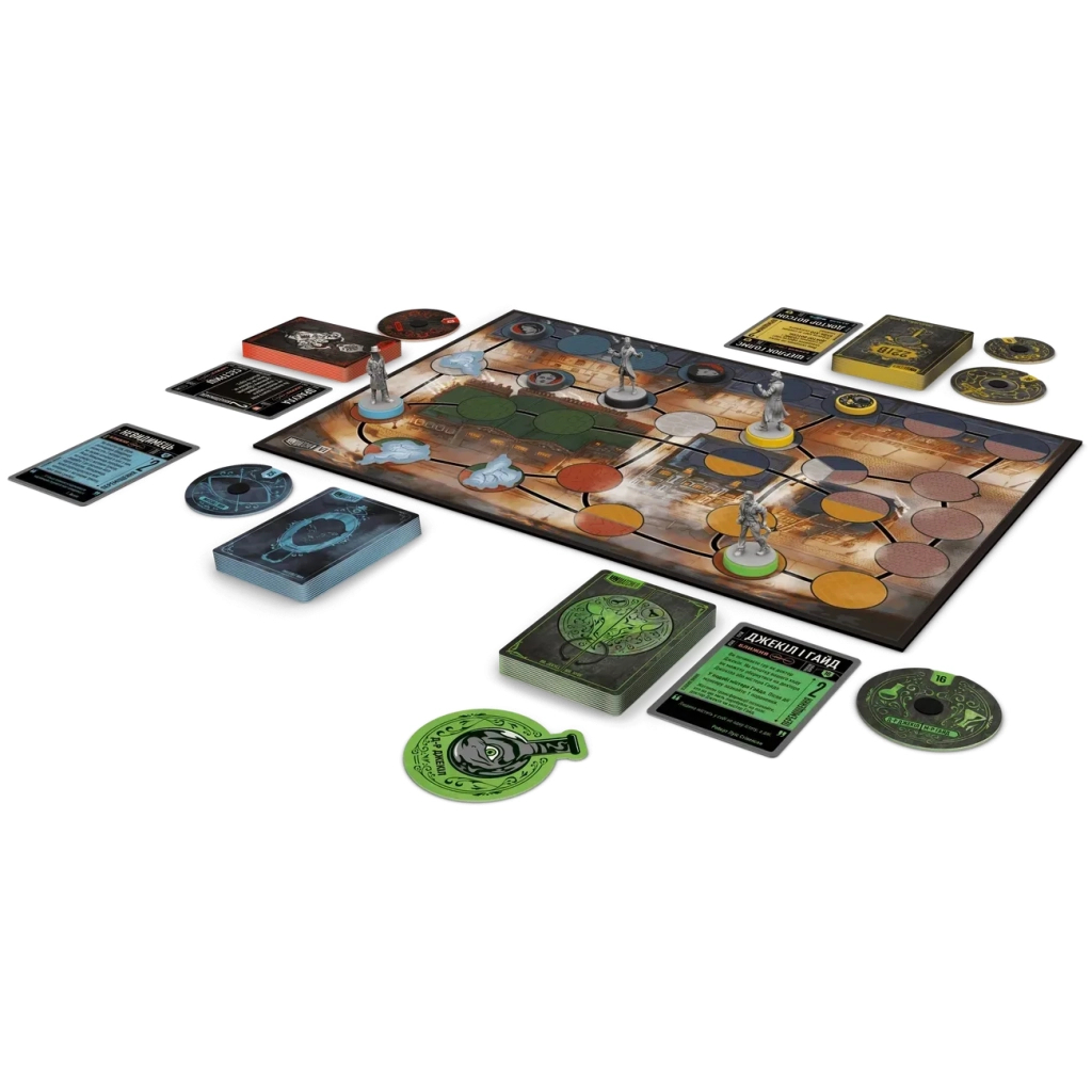 Настільна гра Geekach Games Unmatched: Місто туманів (Unmatched: Cobble & Fog) (укр.) (GKCH023BS) - зображення 3