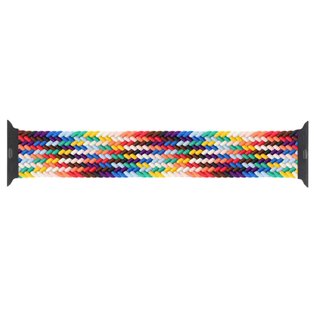 Ремінець до смарт-годинника Armorstandart Braided Solo Loop для Apple Watch 42 (Series 11-10)/41/40/38 Pride Edition Size 4 (132 mm) (ARM64934) - зображення 1