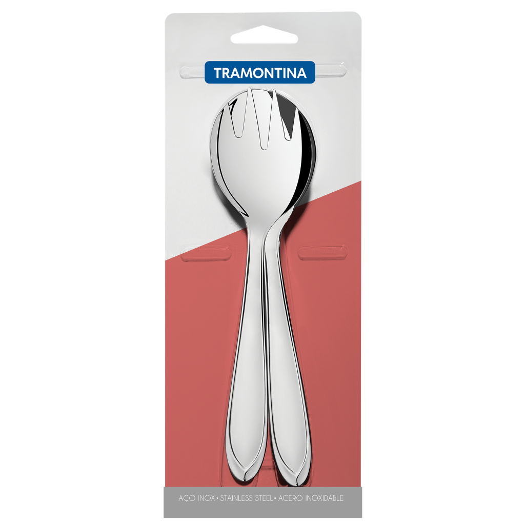 Набір столових приборів Tramontina Laguna для салату 2 шт (66906/121) - зображення 2