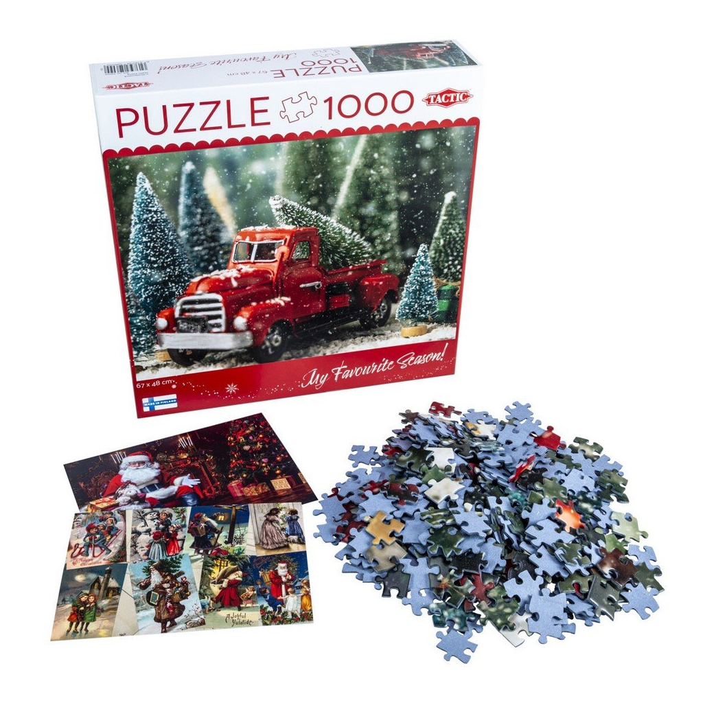 Пазл Tactic Мініатюрна Різдвяна ялинка, 1000 елементів (59609) - зображення 2