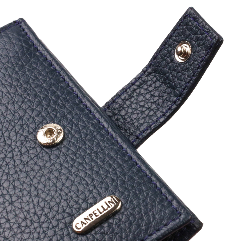 Гаманець Canpellini З натуральної шкіри Синій (21746) - зображення 5
