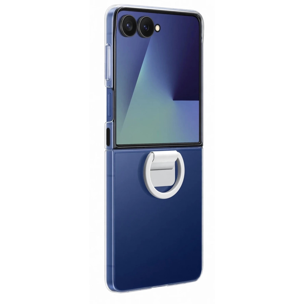 Чохол до мобільного телефона Samsung Ring Clear Galaxy Flip 7 Transparent (EF-QF766CTEGUA) - зображення 3