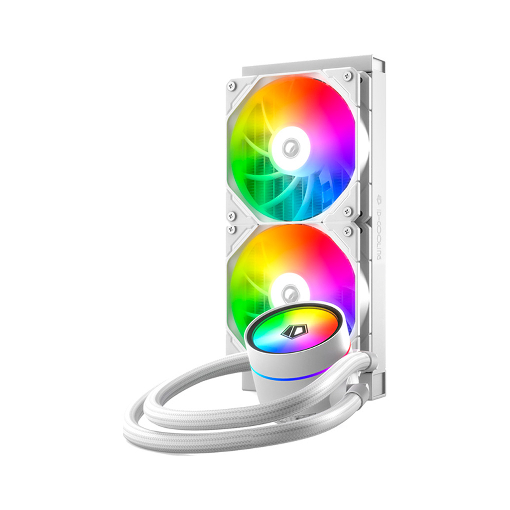 Система рідинного охолодження ID-Cooling ZOOMFLOW 240 XT V2 WHITE - зображення 2