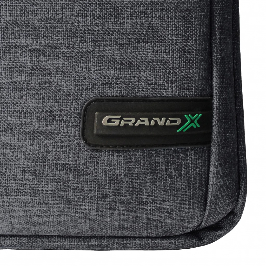 Сумка для ноутбука Grand-X 14'' SB-148 soft pocket Dark Grey (SB-148D) - зображення 7
