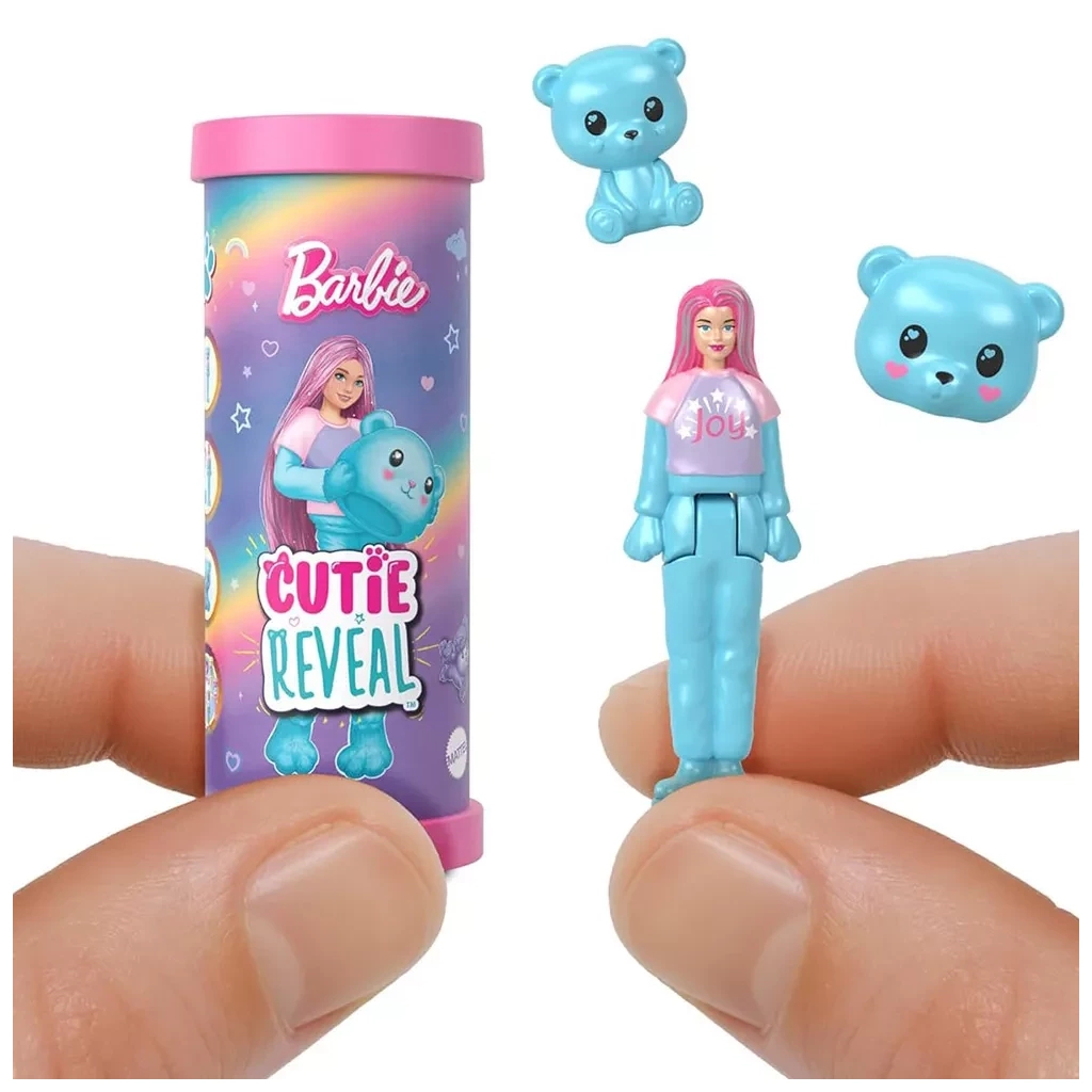 Лялька Barbie сюрприз Mini BarbieLand Cutie Reveal М'які та пухнасті (JCR15) - зображення 5