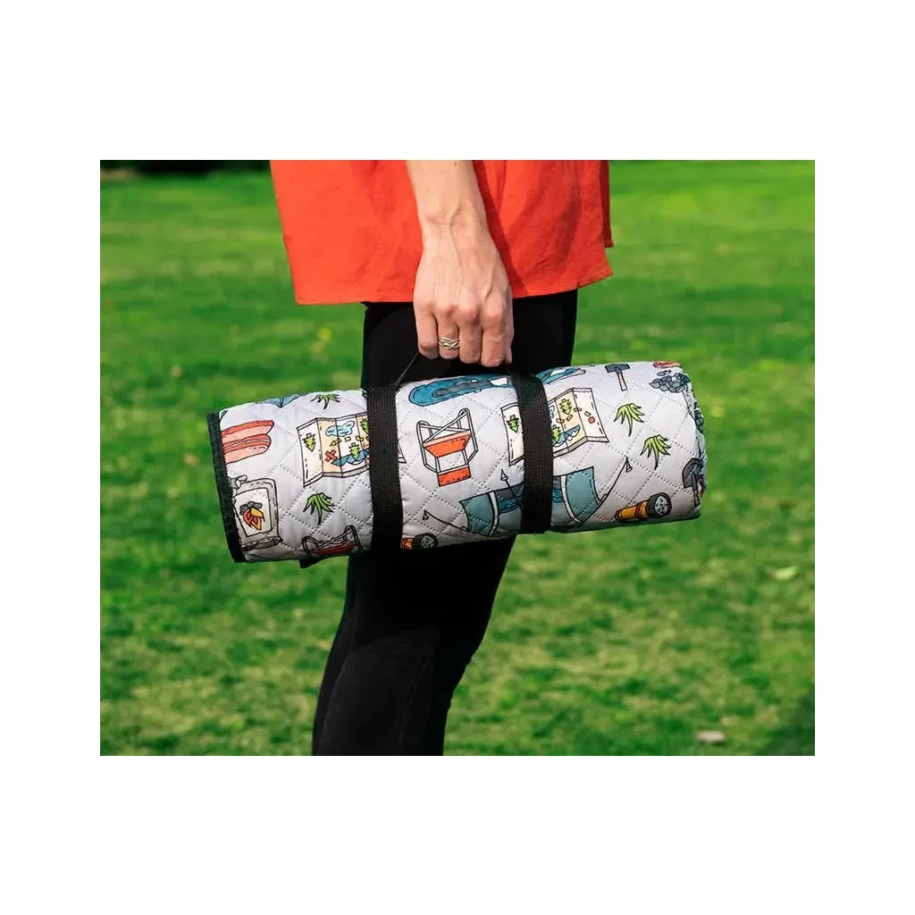 Туристичний килимок Naturehike NH19D024-Z 200 х 180 cм зелений ліс (6927595747582) - зображення 5