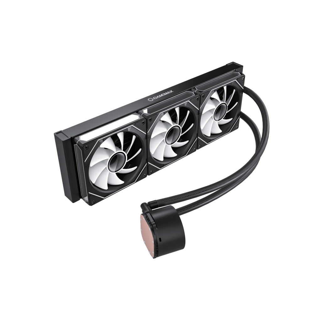 Система рідинного охолодження Gamemax IceBurg 360 Digital BK - зображення 5