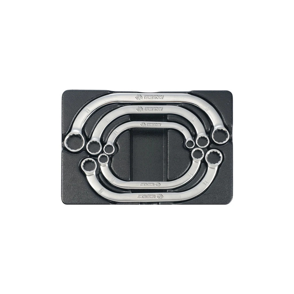 Ключ KING TONY накидний С-подібний 5 шт. (9-1905MR) - изображение 1