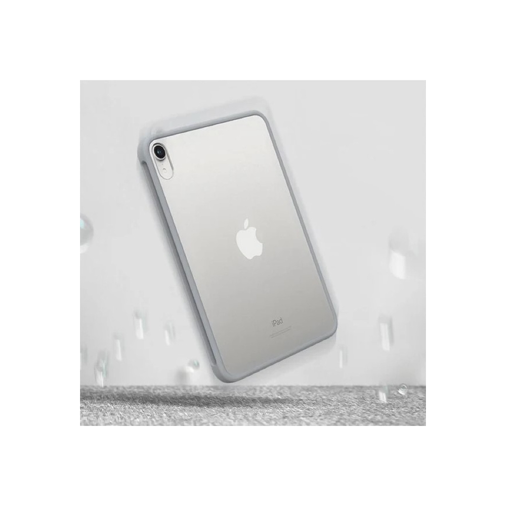 Чохол до планшета BeCover Transparancy Shell Edge Gray BeCover Apple iPad Mini 7 2024 (712928) - зображення 2