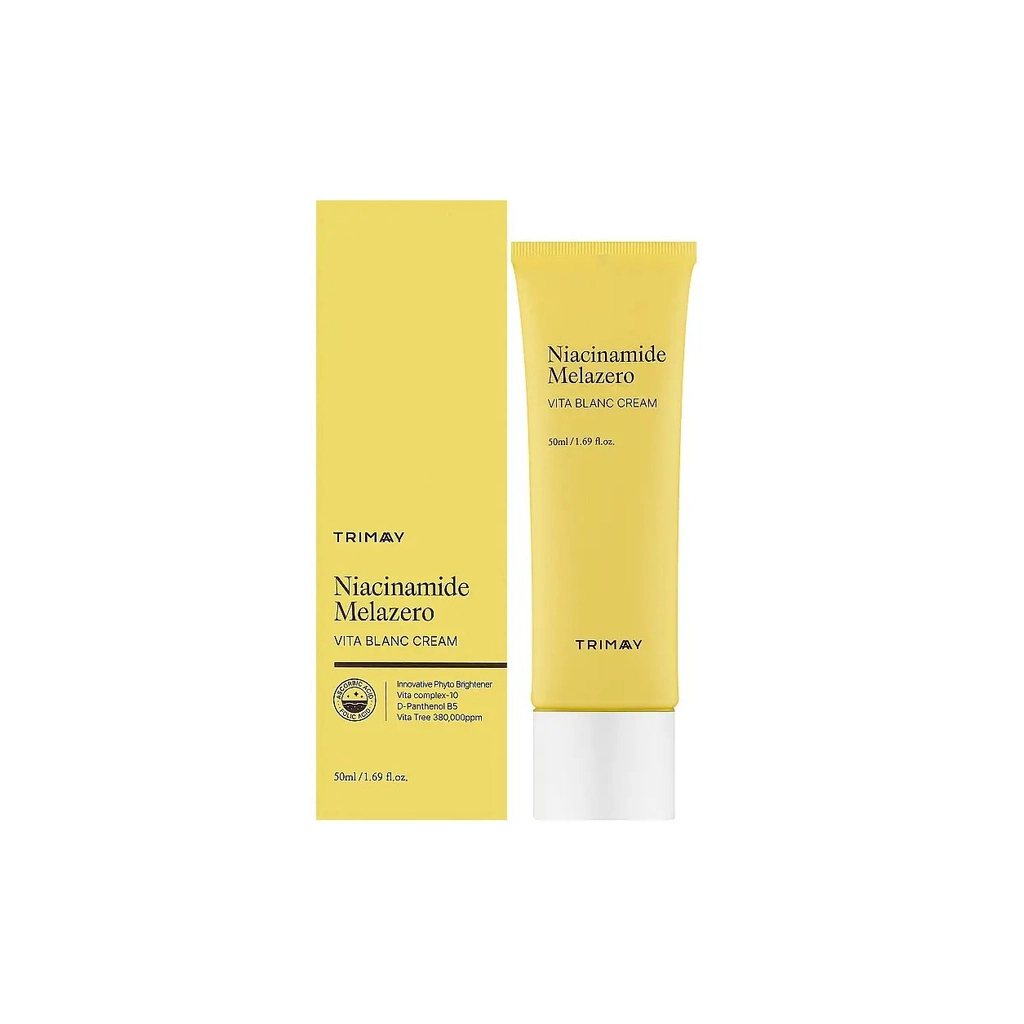 Крем для обличчя Trimay Niacinamide Melazero Vita Blanc Cream 50 мл (8809822540754) - изображение 1