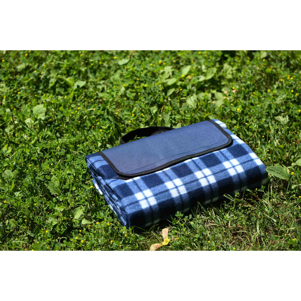 Плед Ardesto Picnic 130х170см, 100% поліестер, клітинка синій (ART0916BC) - зображення 2