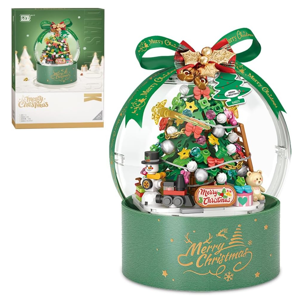 Конструктор LOZ mini Різдвяна ялинка без фігурок (1304) - зображення 2