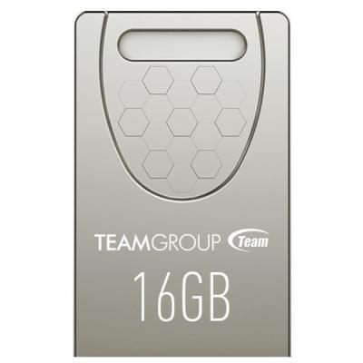 USB флеш накопичувач Team 16GB C156 Silver USB 2.0 (TC15616GS01) - зображення 1
