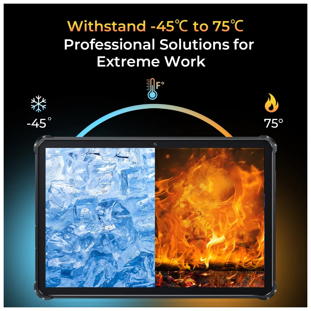 Планшет OUKITEL RT8 6/256GB Dual Sim Black (6931940747431) - зображення 6