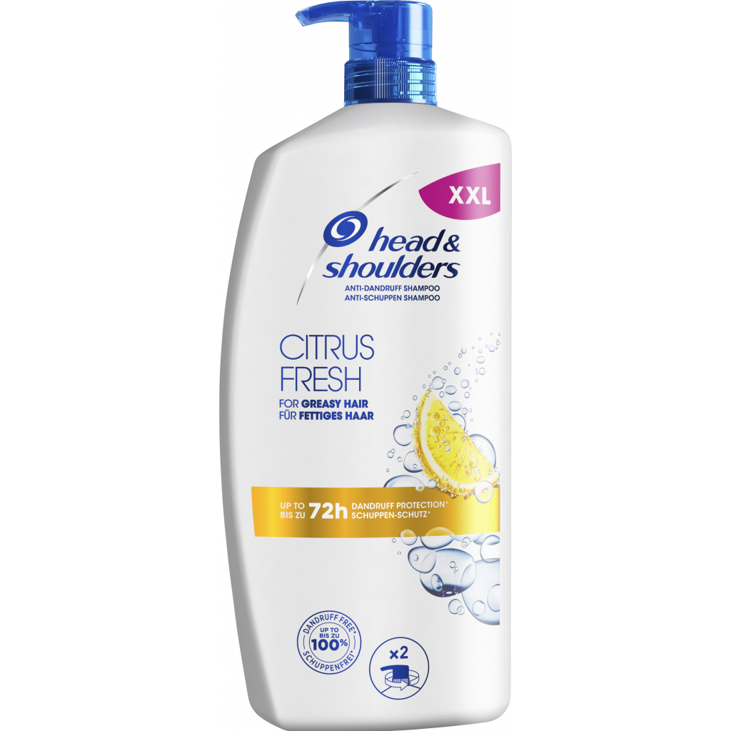 Шампунь Head & Shoulders Цитрусова свіжість 900 мл (8001841409818) - зображення 2